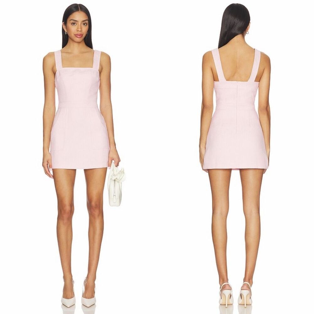 Amanda Uprichard Ace Dress in Antique Rose Size Small $238